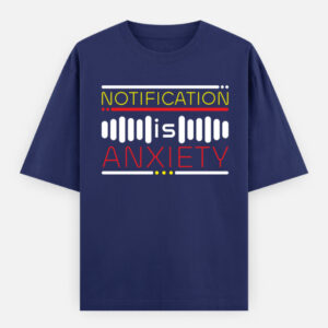 Notification Oversized Classic T-Shirt – Street Style Graphic Tee for Indian Youth